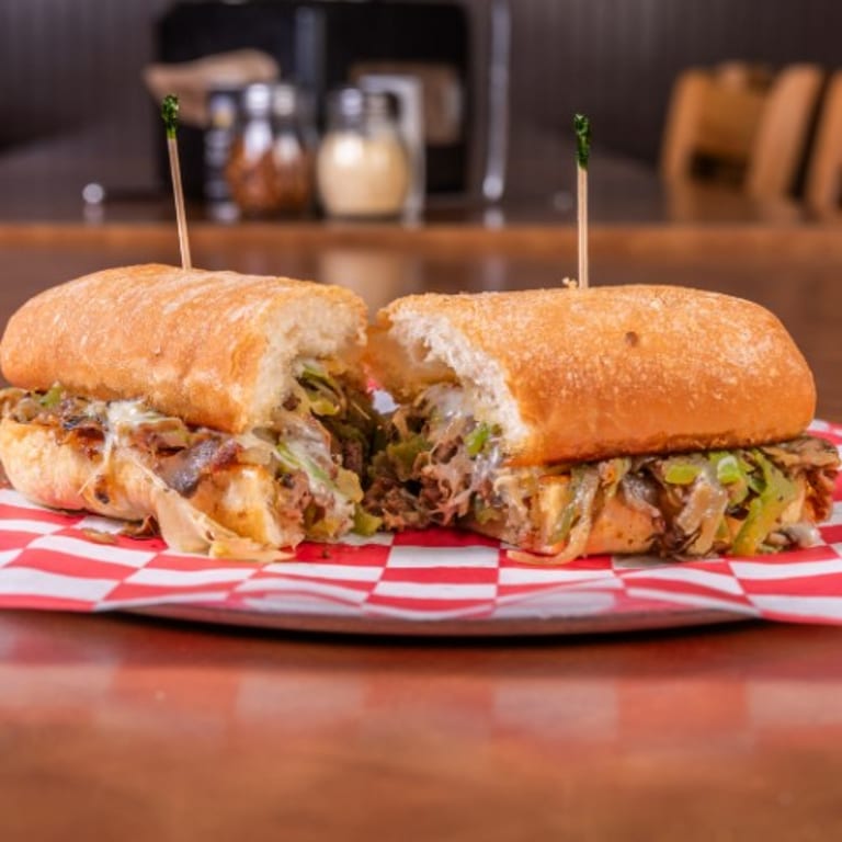 Indulge in Our Cheese Steak