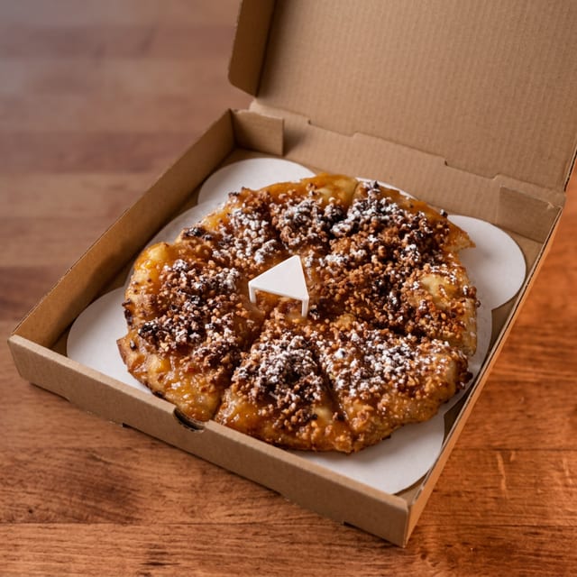 Aspen's Apple Pie Pizza.